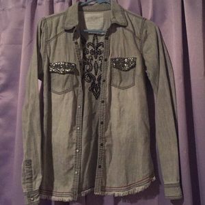 Maurice’s long sleeve, button up shirt